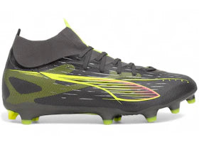 Puma Ultra 5 Match+ FG/AG Matte Aged Silver Yellow Alert Aged Silver