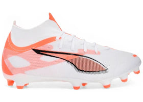 Puma Ultra 5 Matc+ FG/AG White Black Glowing Red - vue 360