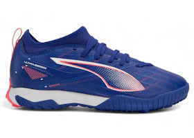 Puma Ultra 5 Match TT+ Mid Jr Lapis Lazuli White Sunset Glow (GS) - vue 360