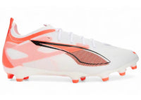 Puma Ultra 5 Pro FG/AG Jr White Black Glowing Red (GS)