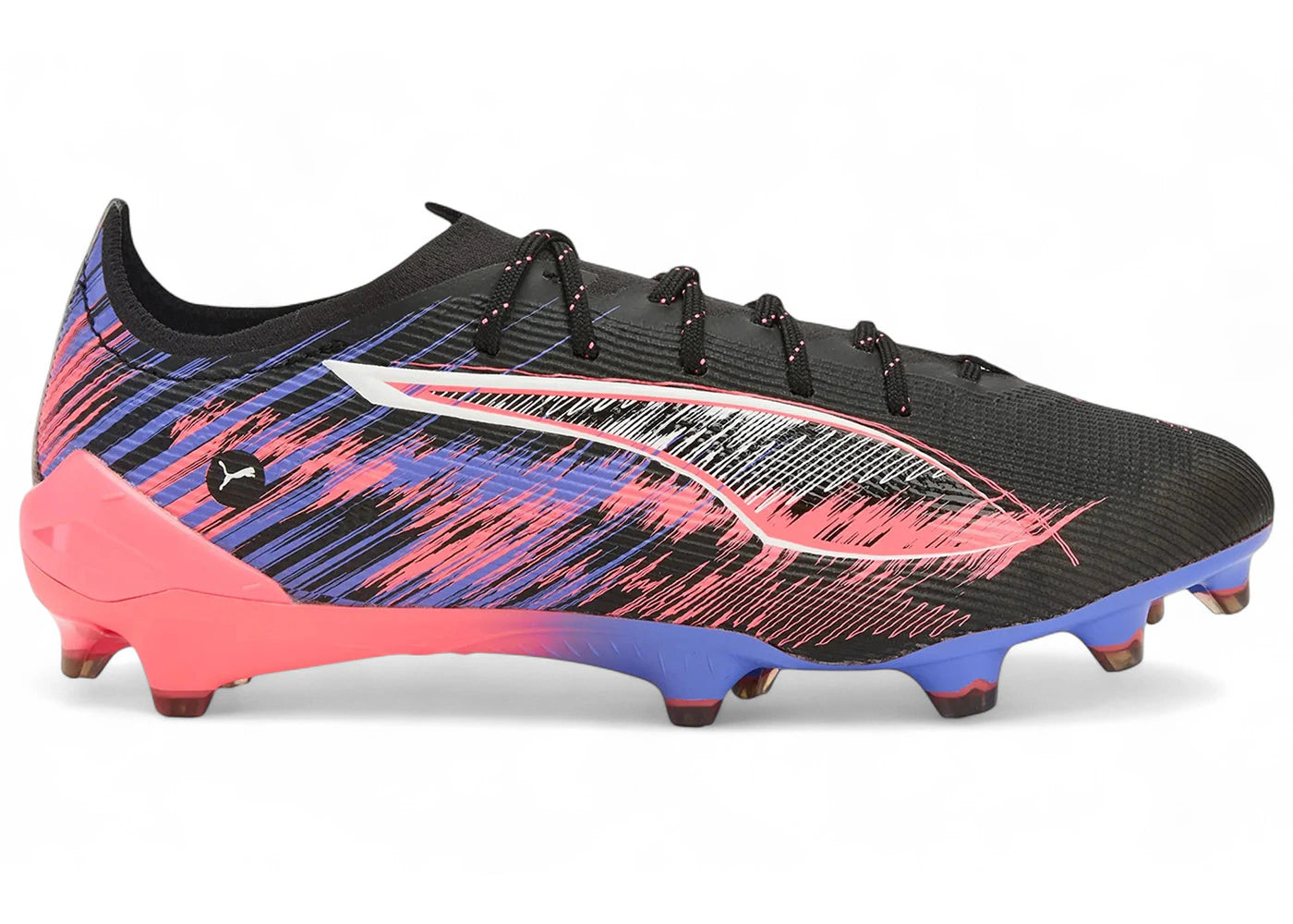 Puma Ultra 5 Ultimate F1 FG Black White - vue secondaire A