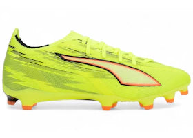 Puma Ultra 6 Match FG/AG Yellow Alert Black Glowing Red Lime Squeeze - vue 360