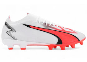 Puma Ultra Match FG/AG White Black Fire Orchid - vue 360