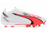 Puma Ultra Match FG/AG White Black Fire Orchid