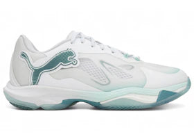 Puma Vantage Nitro Game On White Baltic Blue Fresh Water (Women's) - authentic Puma sneakers