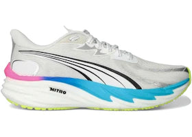 Puma Velocity Nitro 4 White Ultra Blue Poison Pink