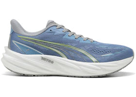 Puma Velocity Nitro 5 Zen Blue / Sunny Lime - vue 360