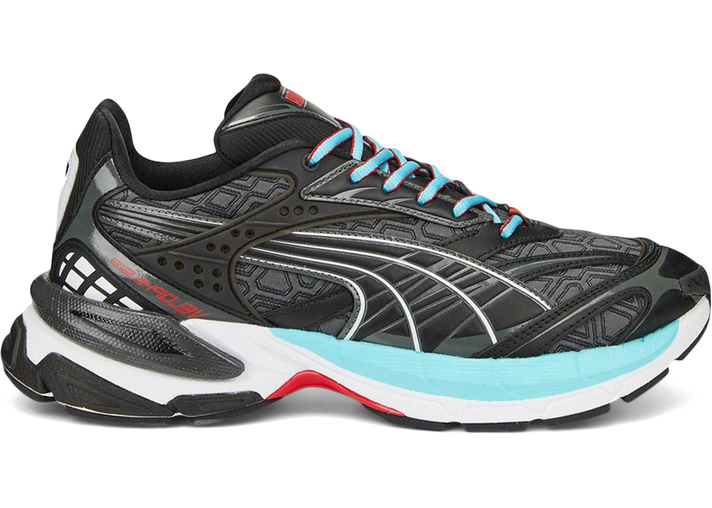 Puma Velophasis Luxe Sport Black Hero Blue - vue 360