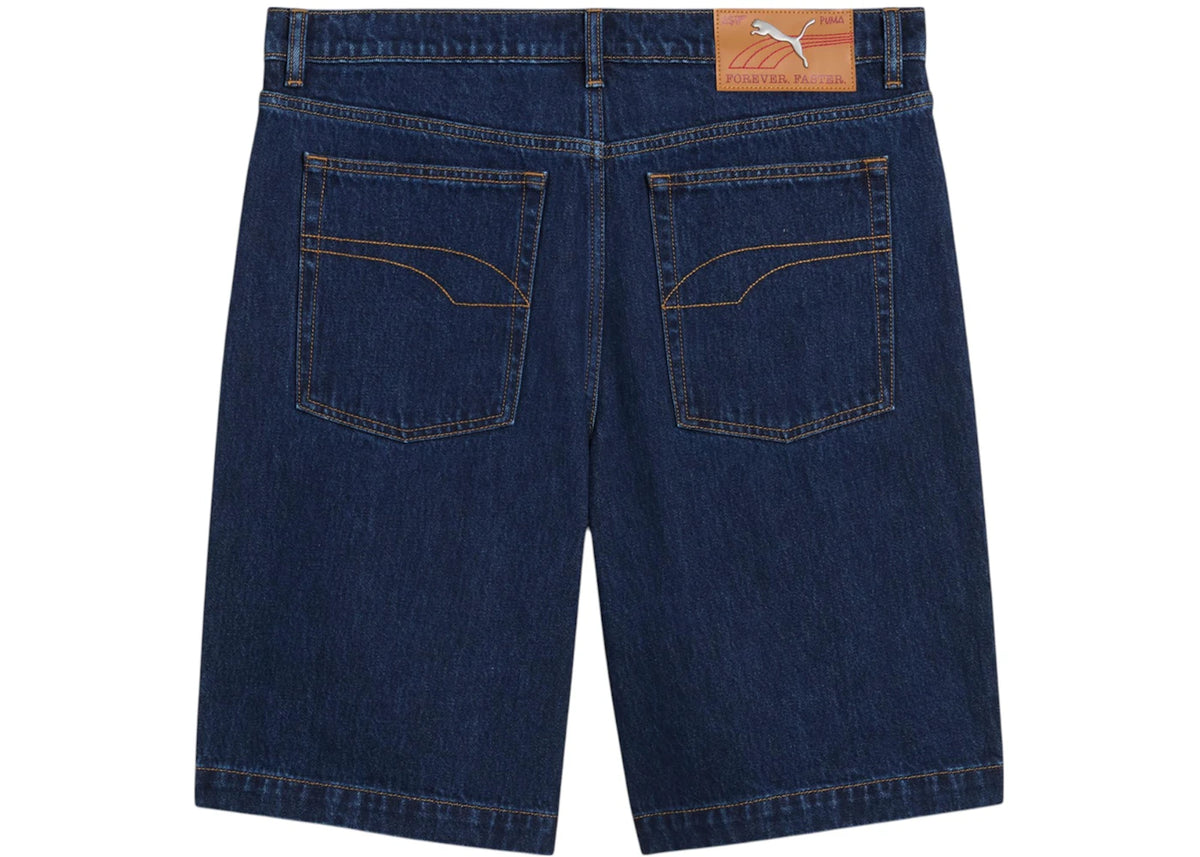 Puma x A$AP ROCKY Denim Shorts Dark Denim - vue secondaire B