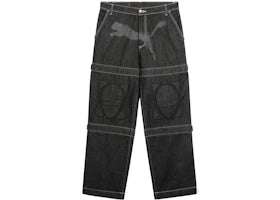 Puma x A$AP ROCKY Knee Pad Pants Black-Denim - vue 360