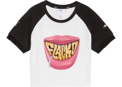 Puma x A$AP ROCKY Woflacko Smile Baby Tee White - product view 2