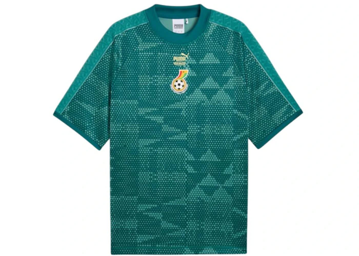 Puma x Ghana x Salehe Bembury King Jersey Emerald Ice - vue secondaire A