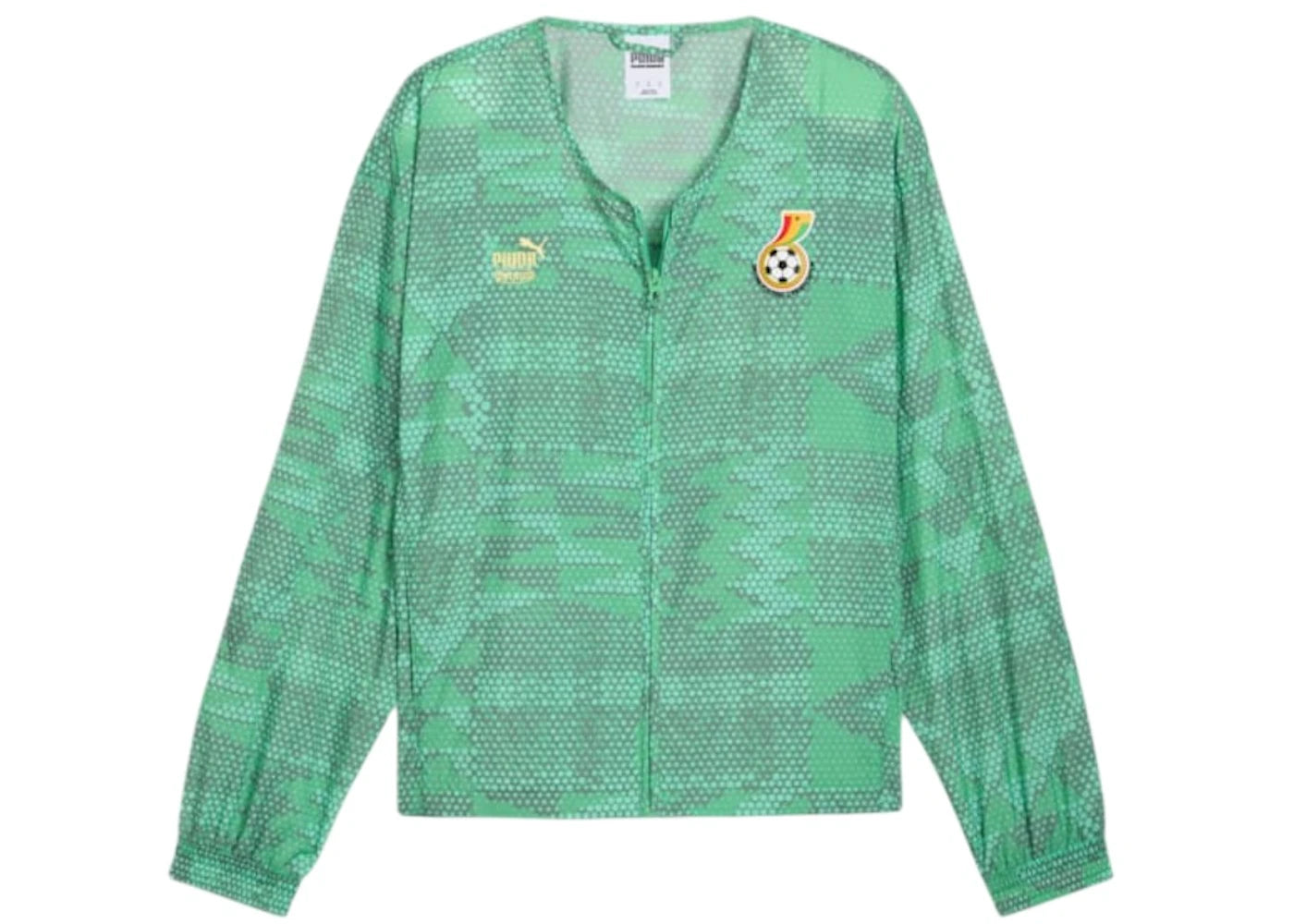 Puma x Ghana x Salehe Bembury King Track Jacket Jade Frost - vue secondaire A