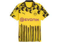 Puma x Kidsuper Borussia Dortmund Authentic Soccer Jersey Faster Yellow/Puma Black