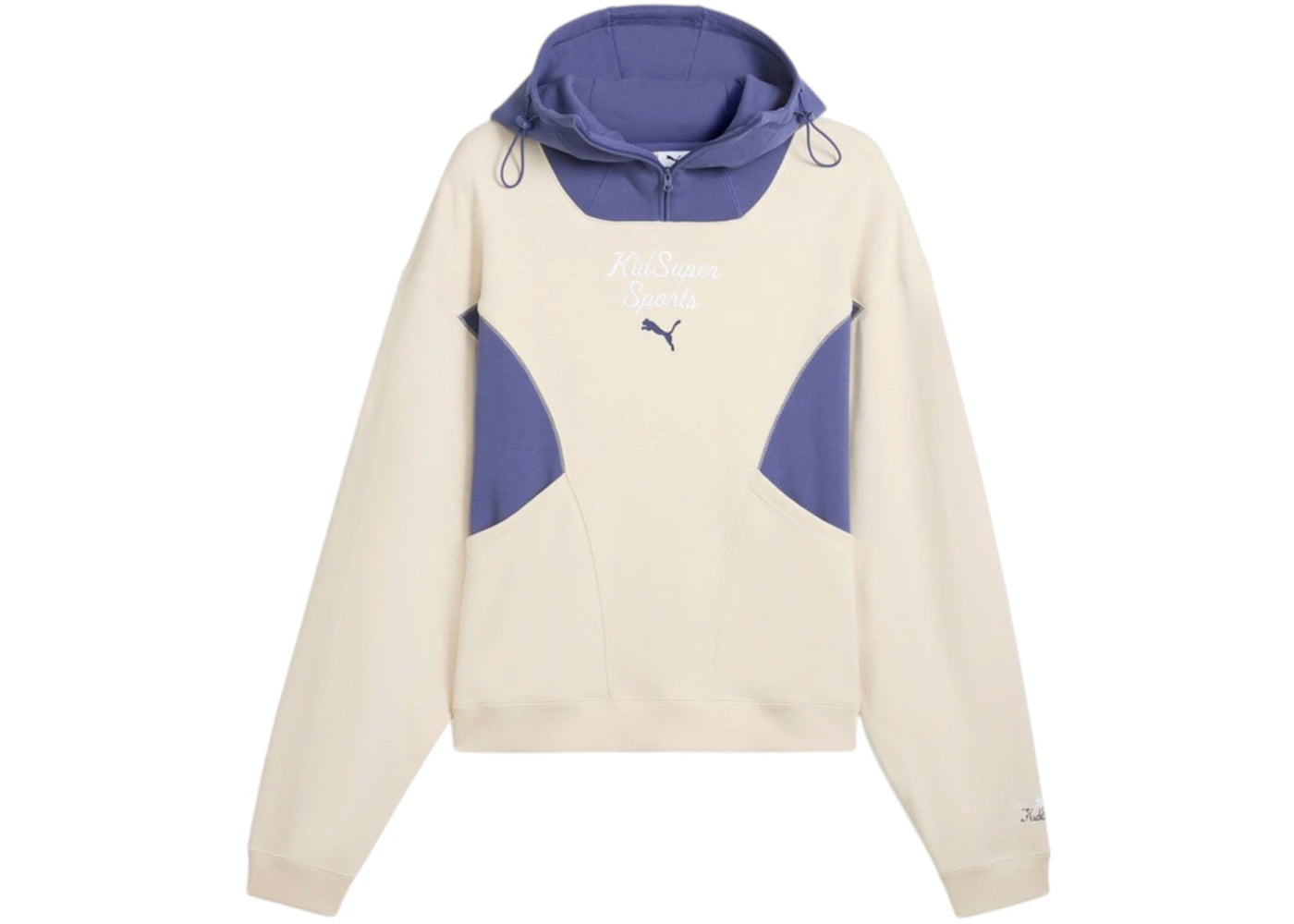 Puma x Kidsuper Progressive Pullover Hoodie Alpine Snow - vue secondaire A