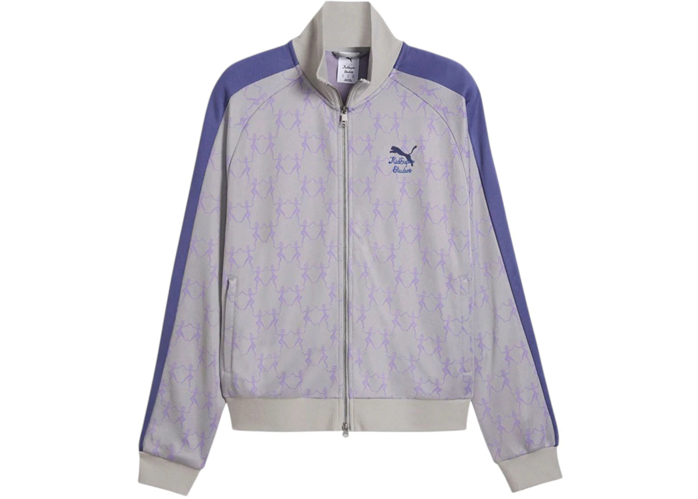 Puma x Kidsuper T7 Full Zip Jacket Gray Echo/Aop - vue secondaire A