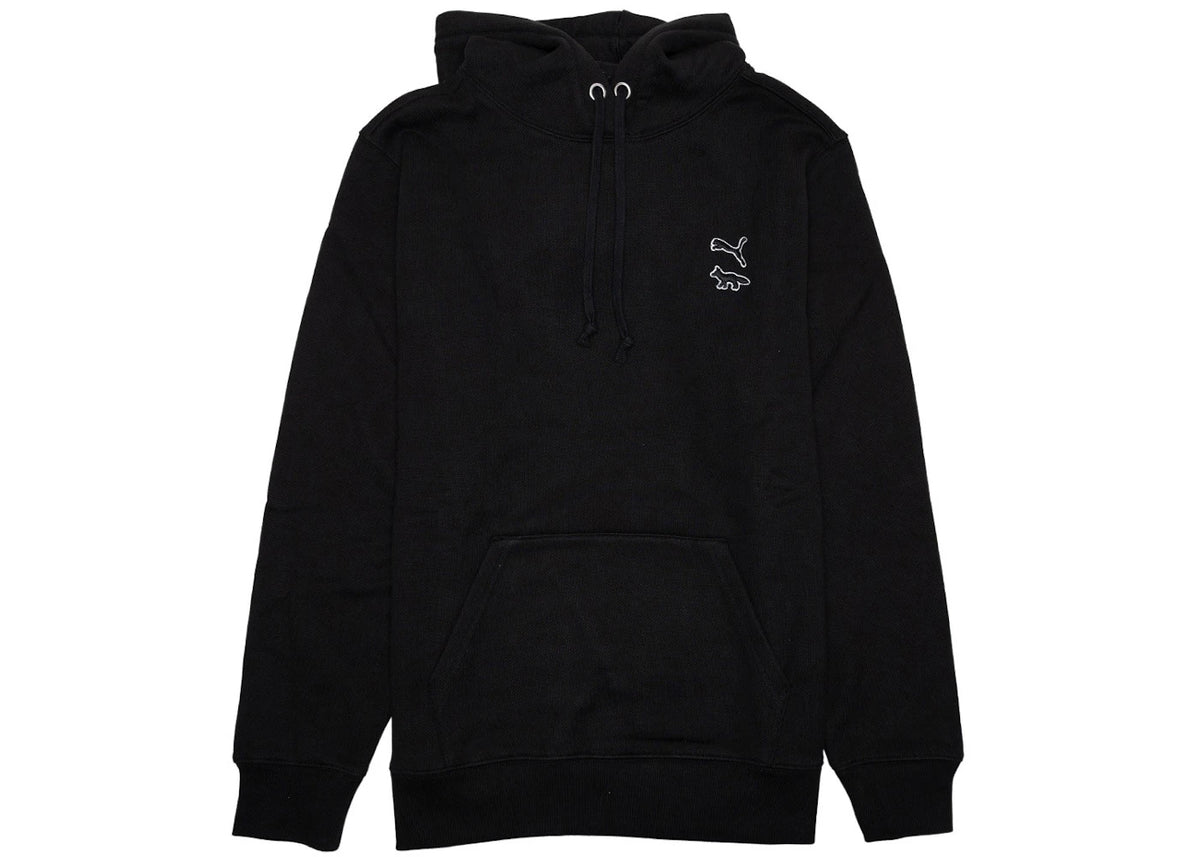 Puma x Maison Kitsune Hoodie Black - vue 360