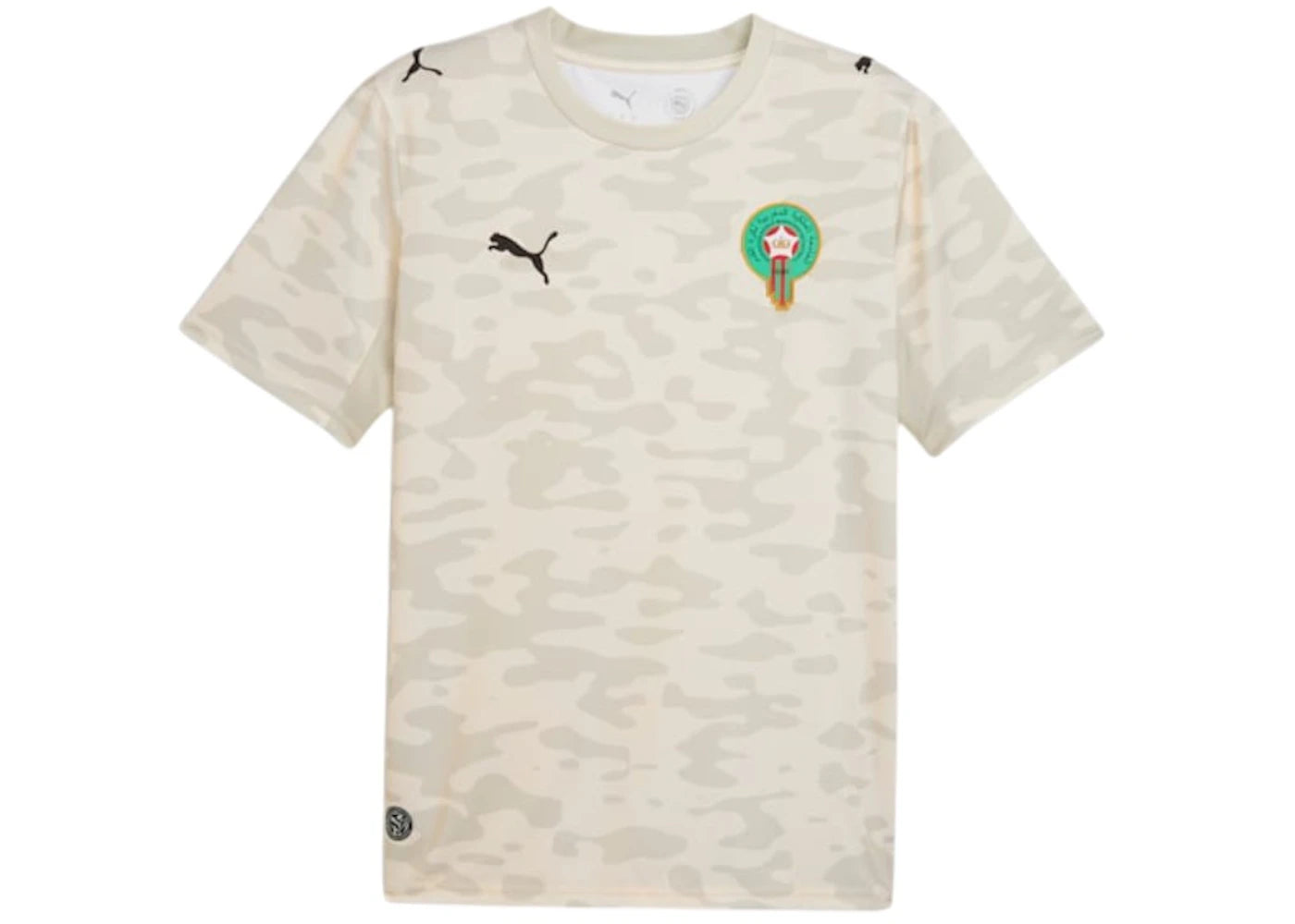 Puma x Morocco x Salehe Bembury Goalkeeper Jersey Alpine Snow-Desert Dust - vue 360