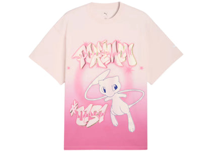 Puma x Pokemon Oversized Tee Jasmine Flower/Posie Pink - product view 2