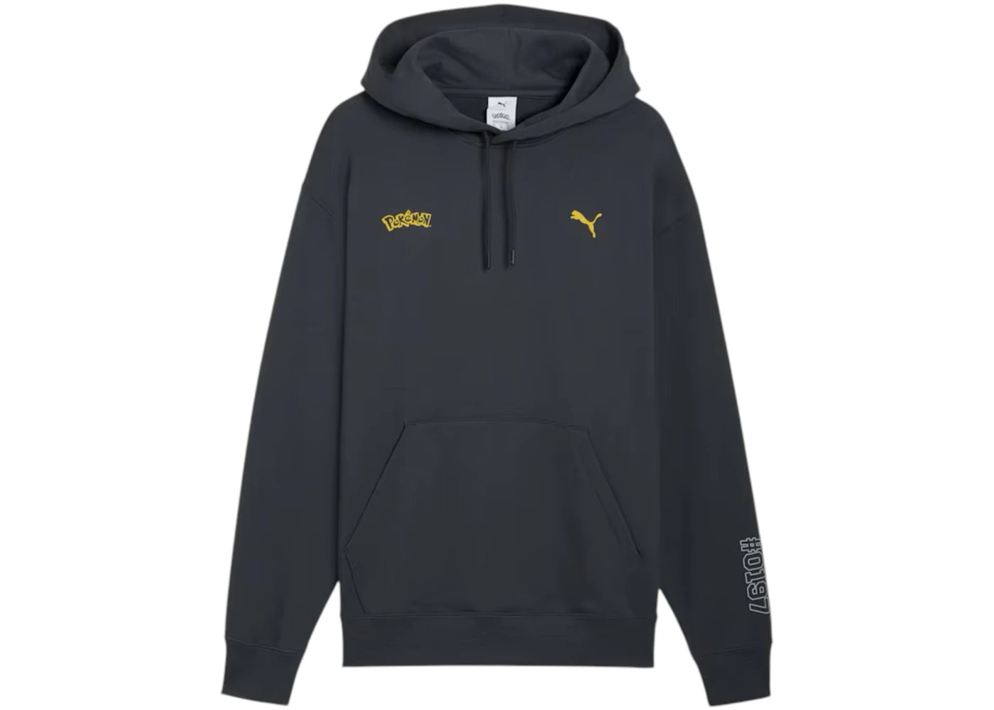 Puma x Pokemon Relaxed Graphic Hoodie Strong Gray - vue secondaire A
