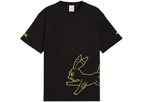 Puma x Pokemon Relaxed Graphic Tee Puma Black - vue 360