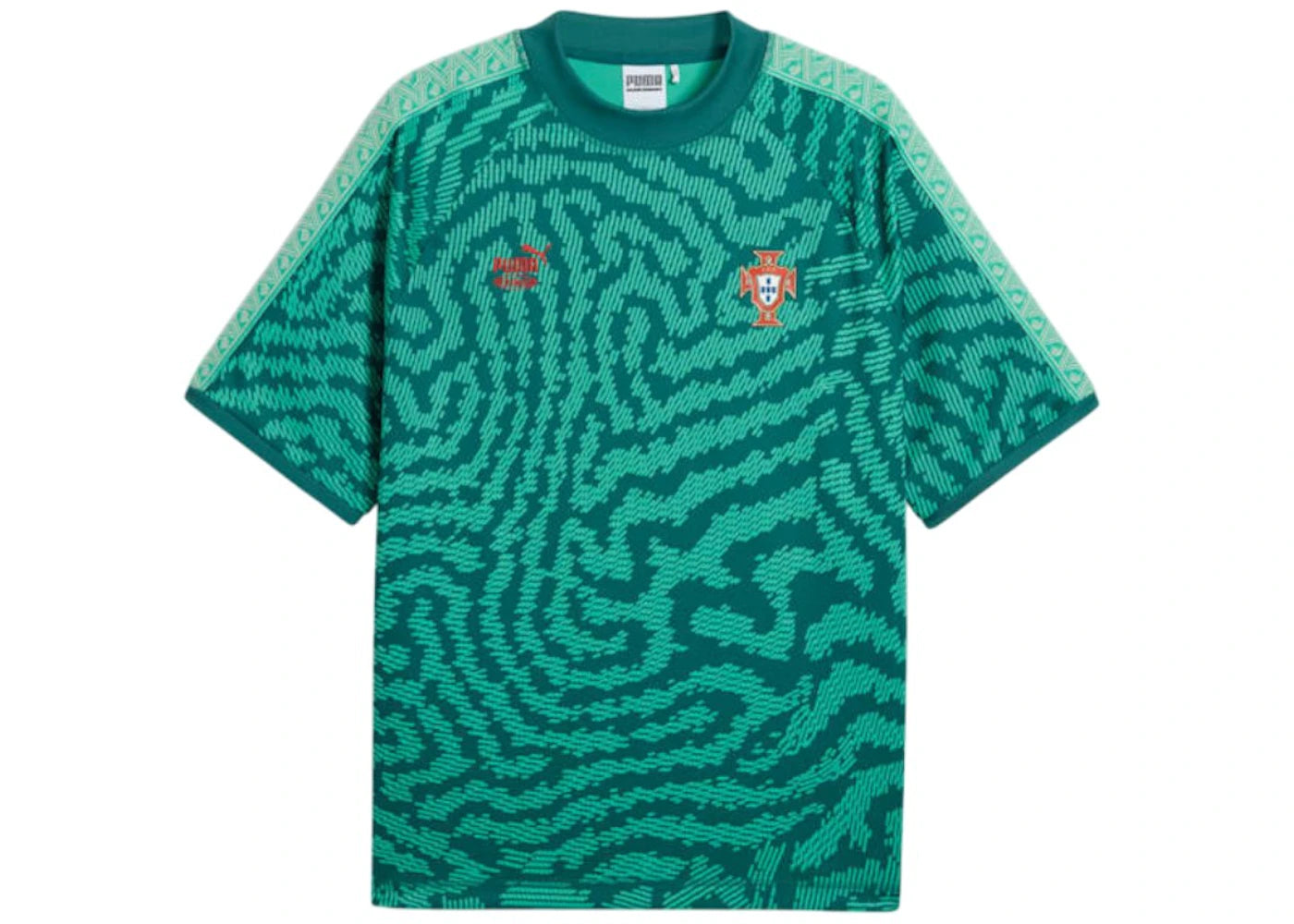 Puma x Portugal x Salehe Bembury King Jersey Vibrant Green - vue secondaire A