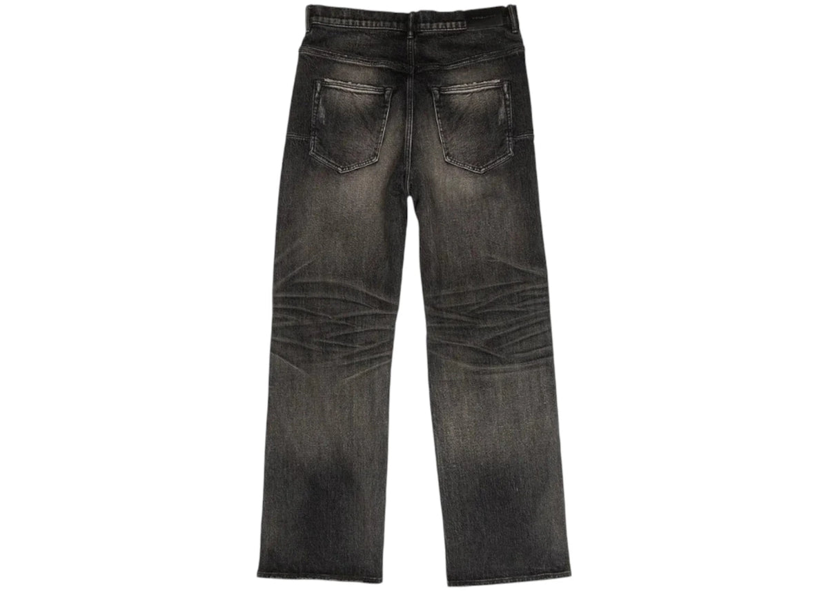 Purple Brand 2 Year Dirty Fade Jeans Faded Black - vue secondaire B