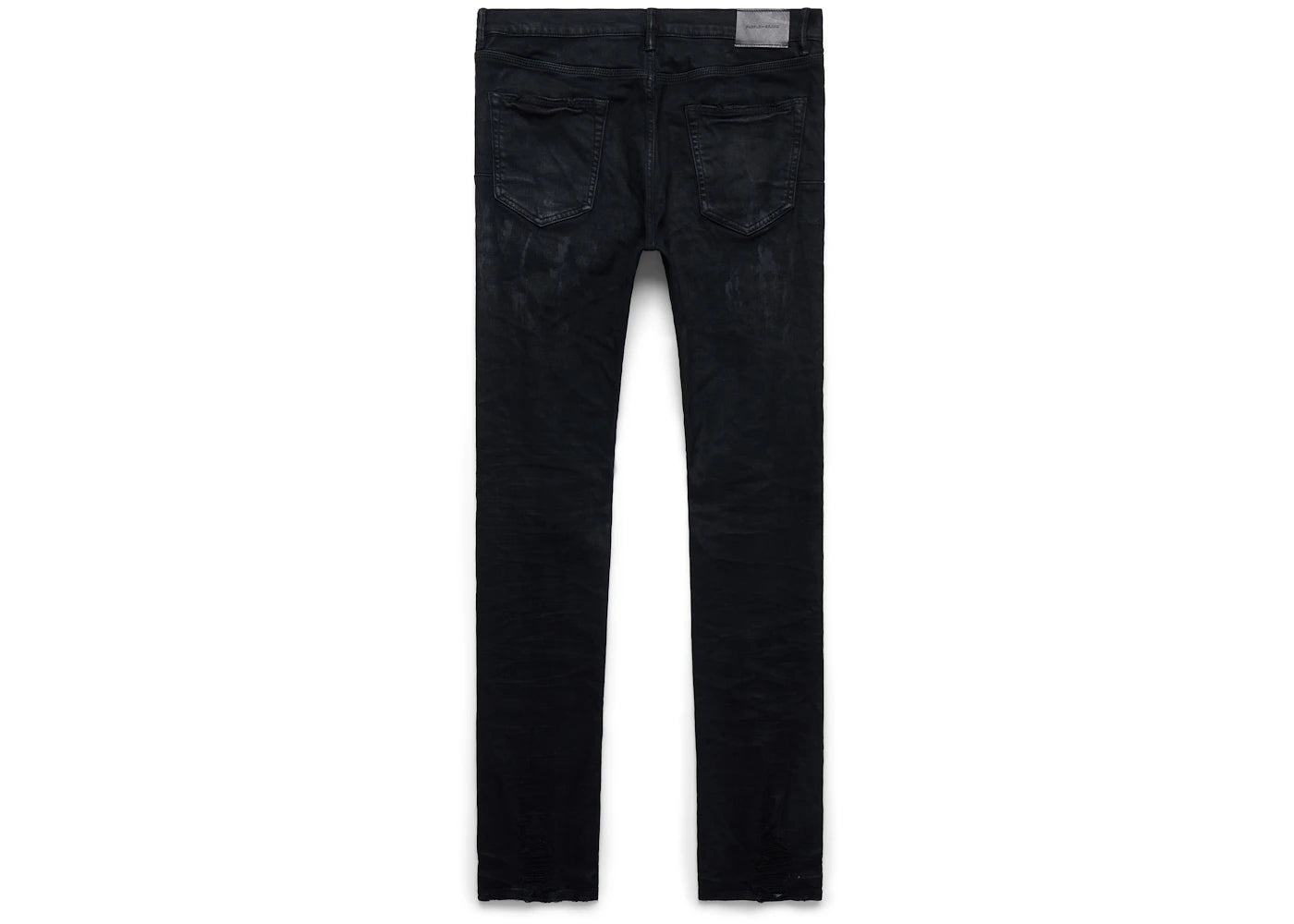 Purple Brand Black Oil Spill Jean Black - vue secondaire A