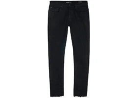 Purple Brand Black Resin 3/D Jean Black