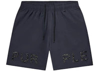 Purple Brand Crystal All Around Short Black