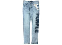Purple Brand Light Indigo Skinny Tuffetage Jean Light Indigo