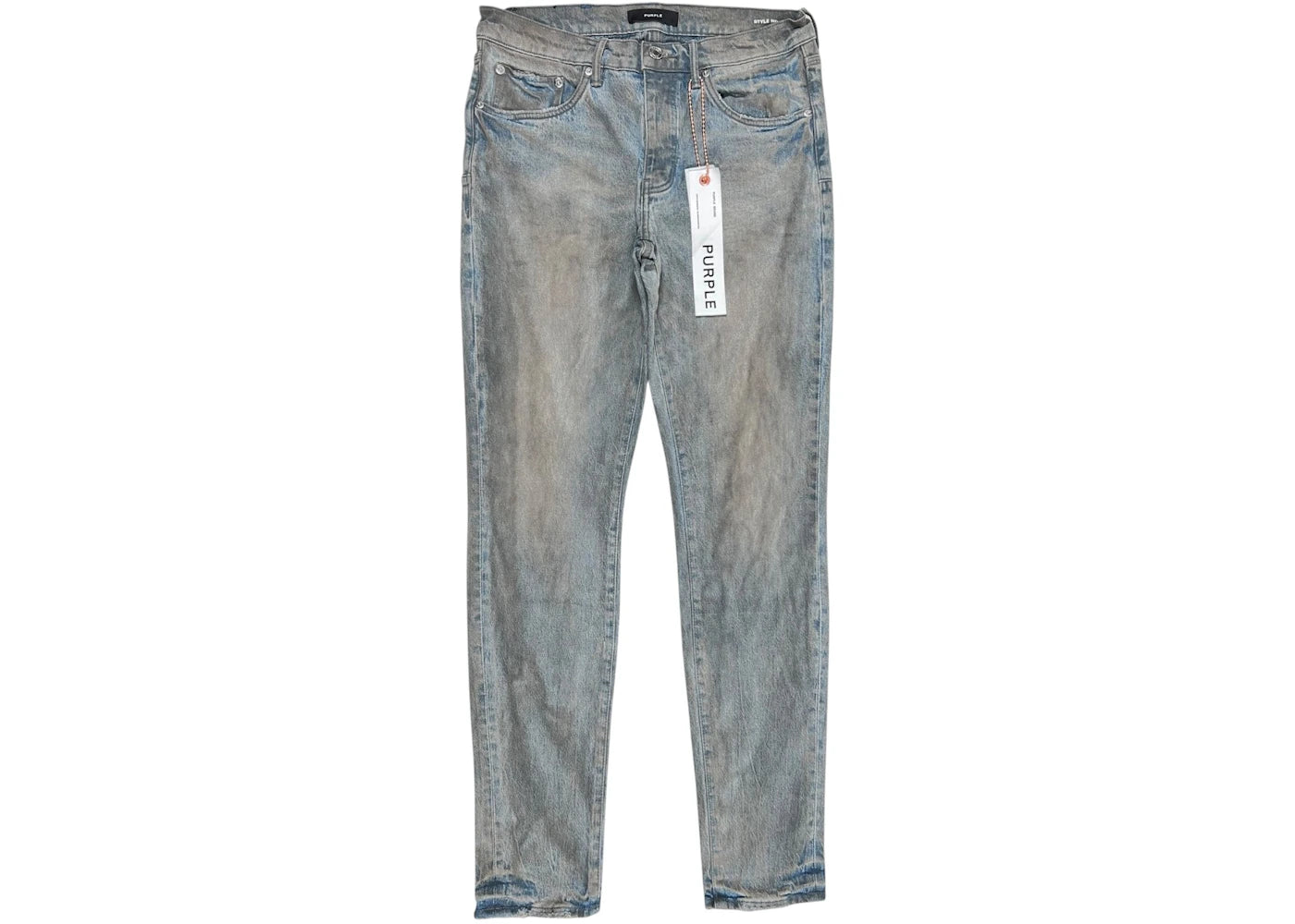 Purple Brand P001-SMDC425 Skinny Monterrico Mud Jeans Indigo - vue secondaire A
