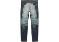 Purple Brand P001 Upside Down Jean Light/Dark Indigo