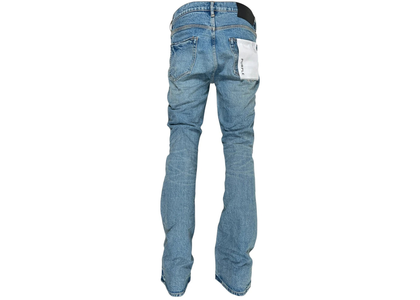 Purple Brand P004-FFWL425 Flare Worn Jean Indigo - vue secondaire B