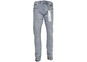 Purple Brand P005-AYDG325 Alloy Studs Jean Overdyed Grey - vue 360
