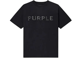 Purple Brand P104-TBMS226 Textured Jersey S/S Tee Black