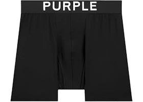 Purple Brand P802-MCBB224 3 Pack Boxer Briefs Black - vue 360