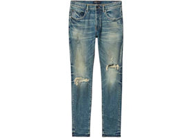 Purple Brand Skinny 9 To 5 Jeans Dark Indigo