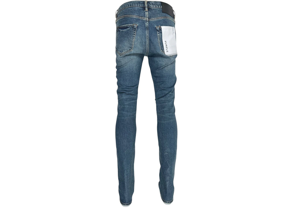 Purple Brand Skinny Coated DK Tempest Jean Dark Indigo - vue secondaire B