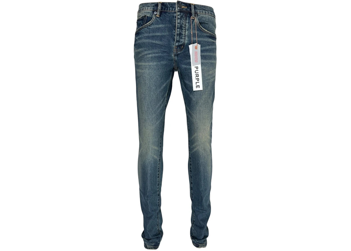 Purple Brand Skinny Coated DK Tempest Jean Dark Indigo - vue secondaire A