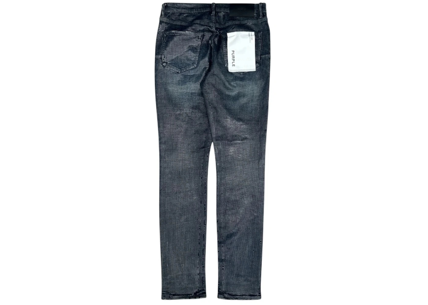 Purple Brand Tiled Overlay Pant Dark Indigo - vue secondaire A