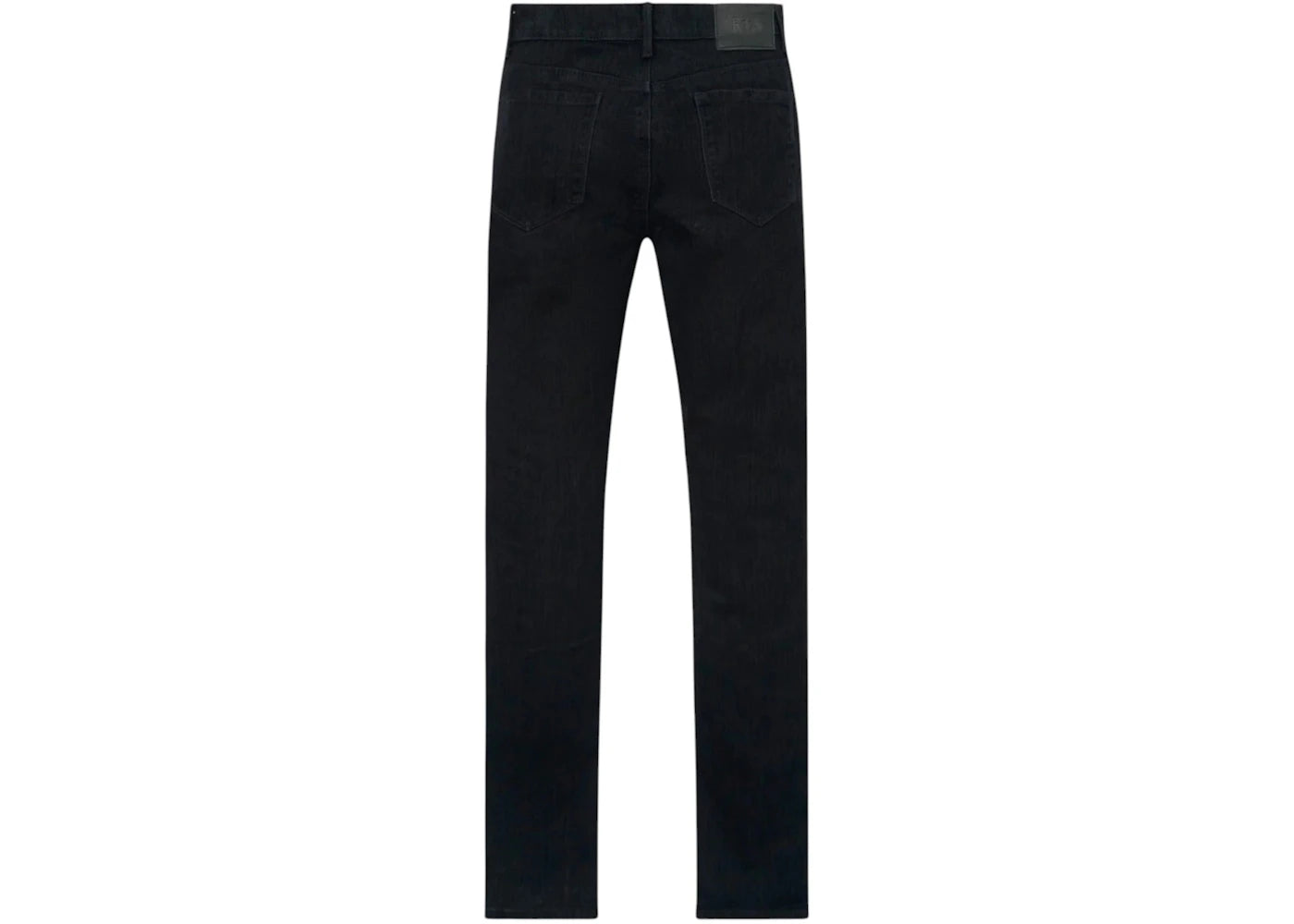 RtA Bryant Flocked Jeans Black - vue secondaire B