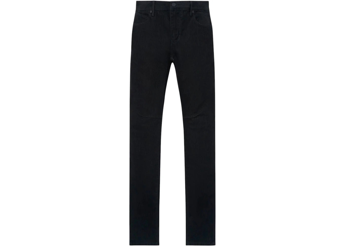 RtA Bryant Flocked Jeans Black - vue secondaire A