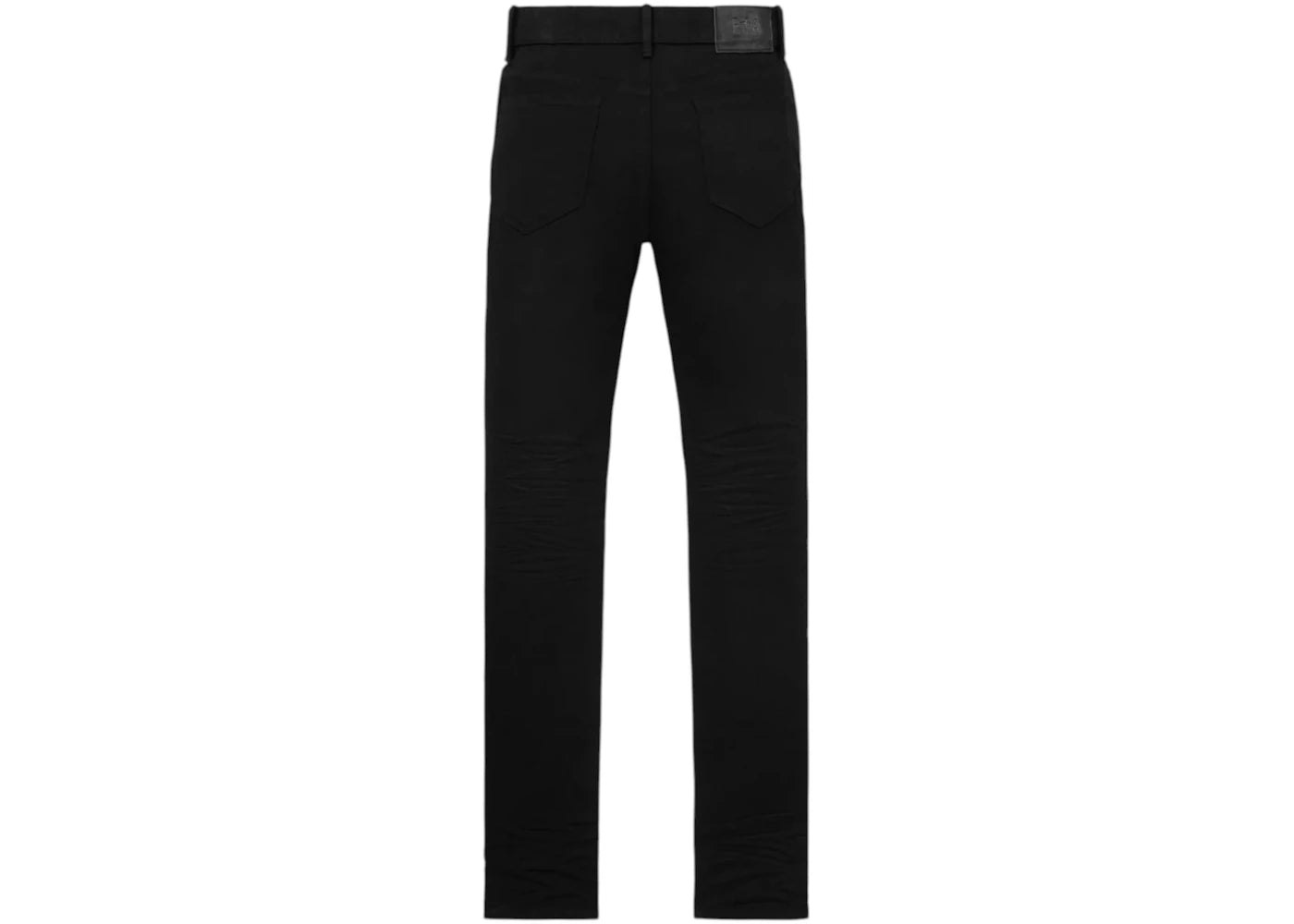RtA Bryant Skinny Jeans Black Logo - vue secondaire B