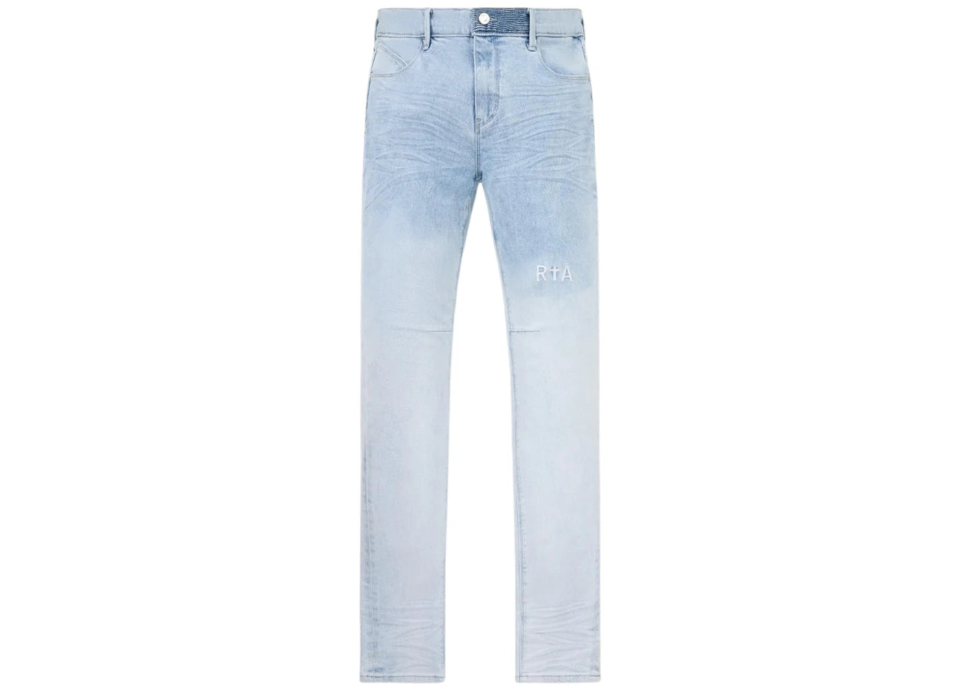 RtA Bryant Skinny Jeans Light Wash - vue secondaire A