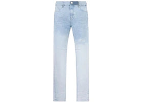 RtA Bryant Skinny Jeans Light Wash - vue 360