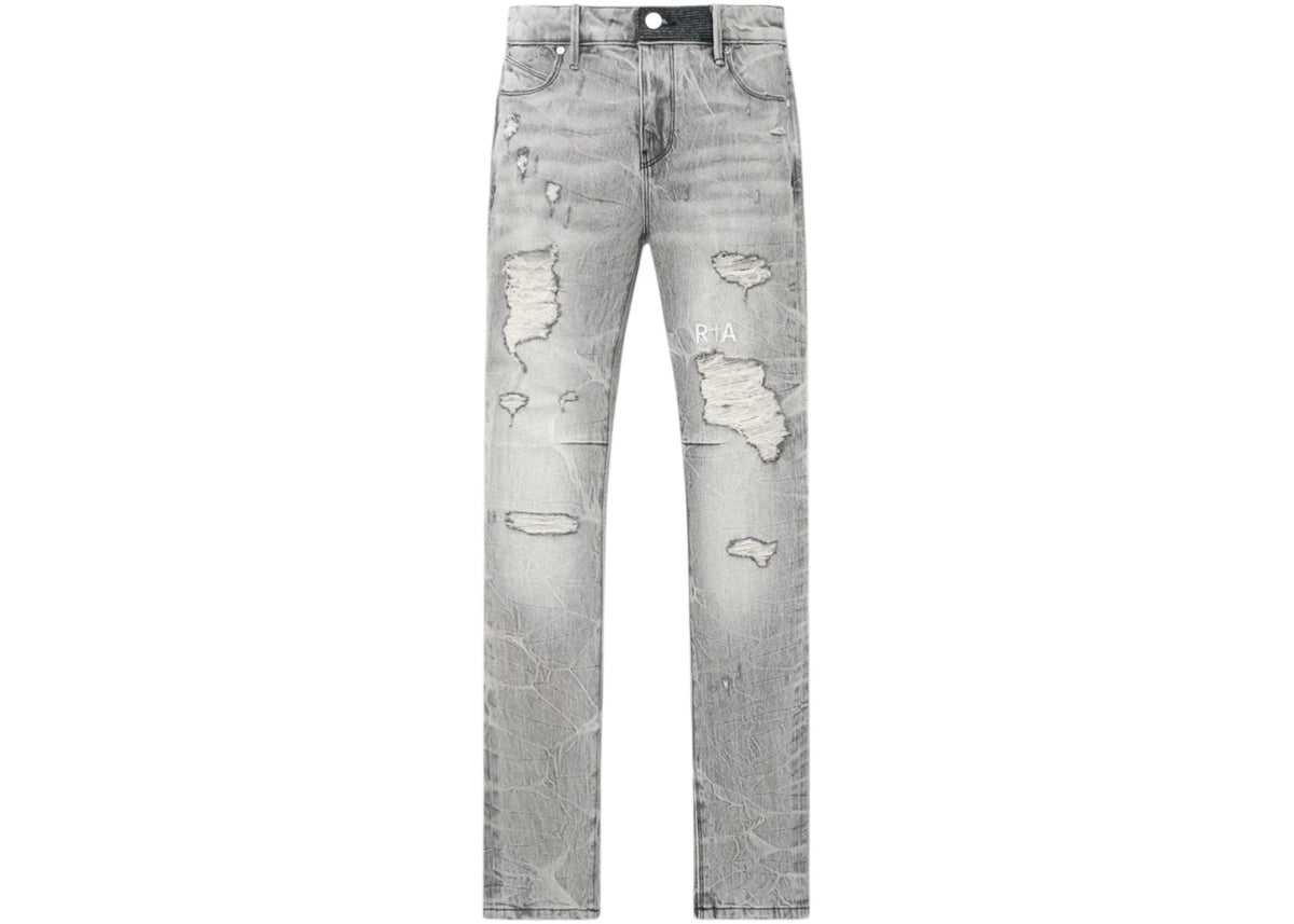 RtA Bryant Skinny Jeans Luna Grey - vue secondaire A