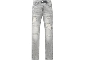 RtA Bryant Skinny Jeans Luna Grey