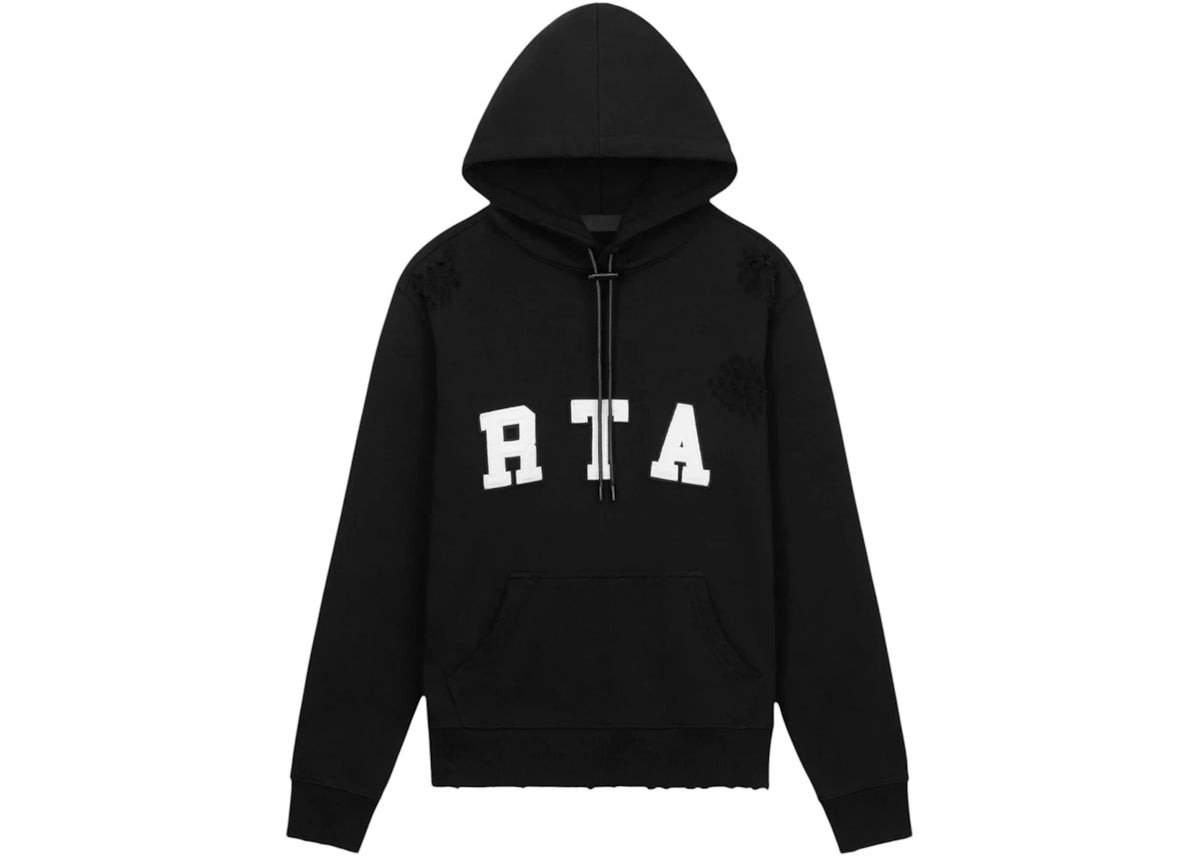 RtA Markus Hoodie Black - vue secondaire B