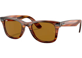 Ray-Ban Wayfarer Sunglasses Havana/Green (RB4340) - vue 360